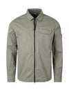 Gabardine zippered shirt - CP COMPANY - BALAAN 2