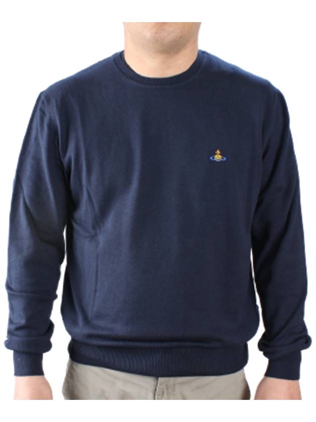 Good to Luxe 2701000C Men's Round Navy Knit - VIVIENNE WESTWOOD - BALAAN 1