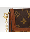 Dauphine Chain Long Wallet Brown - LOUIS VUITTON - BALAAN 8