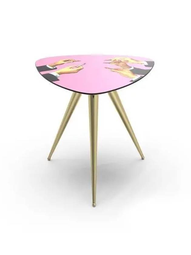 TP Tea Table Pink Lipstick 57x57x48 - SELETTI - BALAAN 1