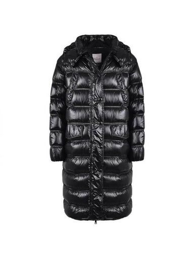 Women's Coche Goose Down Long Padding Black - MONCLER - BALAAN 1