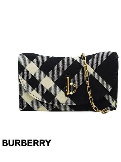 Rocking Horse Chain Strap Cross Bag Black - BURBERRY - BALAAN 2