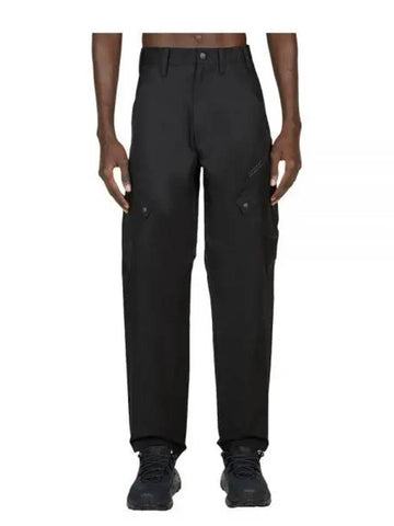 2A00008 5957F 999 Logo Patch Straight Pants - MONCLER - BALAAN 1