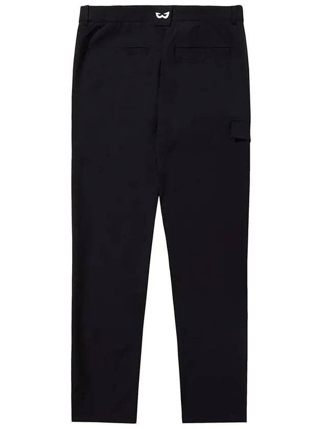 Golf Wear Cargo Slim Fit Golf Pants WB21SUMS01BK Black - WHITEBALL - BALAAN 4