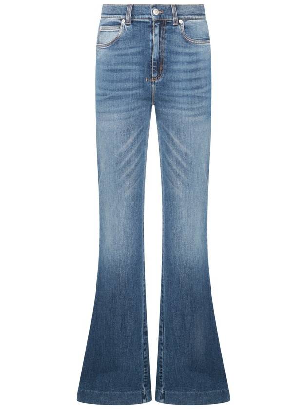 Denim Straight Pants 708762QMABQ4118 MEDIUMWASH - ALEXANDER MCQUEEN - BALAAN 2