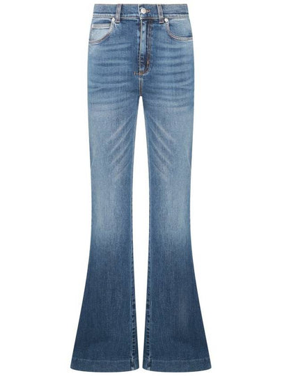 Denim Straight Pants 708762QMABQ4118 MEDIUMWASH - ALEXANDER MCQUEEN - BALAAN 2