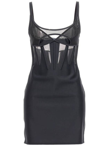 Mugler Pochet Minidress - MUGLER - BALAAN 1