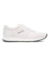 Allie Logo Leather Low Top Sneakers White - MICHAEL KORS - BALAAN 1