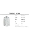 Oxford Grosgrain Placket Cotton Long Sleeve Shirt White - THOM BROWNE - BALAAN 6