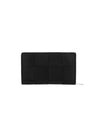 Cassette Zipper Long Wallet Black - BOTTEGA VENETA - BALAAN 2