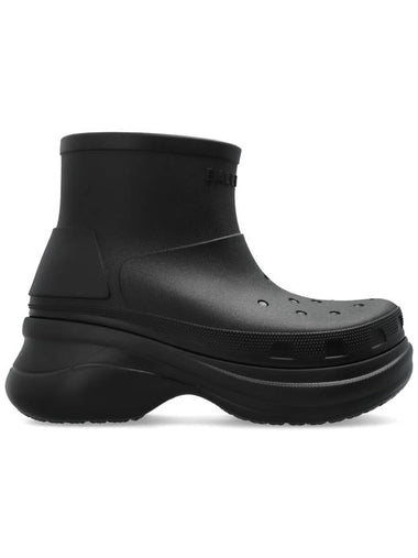 Crocs Rubber Ankle Rain Boots Black - BALENCIAGA - BALAAN 1