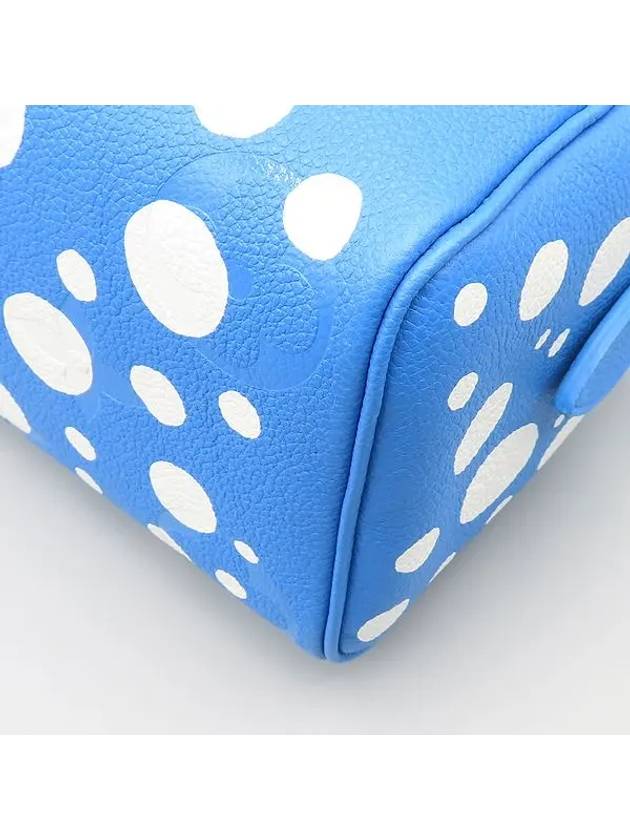 M46425 Blue White x Yayoi Kusama Bandouli re Speedy 20 Tote Bag Shoulder Strap 2WAY - LOUIS VUITTON - BALAAN 6