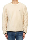 Grenoble Dynamic Logo Patch Sweatshirt Ivory - MONCLER - BALAAN 2