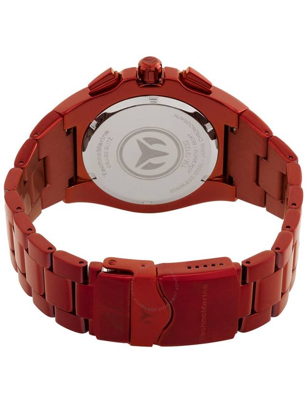 Technomarine Cruise Chronograph Quartz Crystal Red Dial Men's Watch TM-121232 - TECHNOMARINE - BALAAN 3