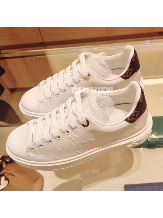 Time Out Low Top Sneakers White - LOUIS VUITTON - BALAAN 4