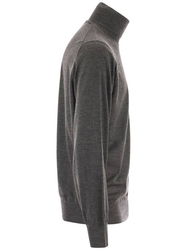 Turtleneck M2300103 C079C GRAY - BRUNELLO CUCINELLI - BALAAN 4