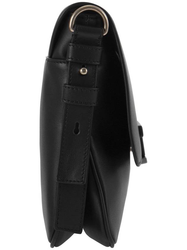 Timeless Leather Cross Bag Black - TOD'S - BALAAN 4