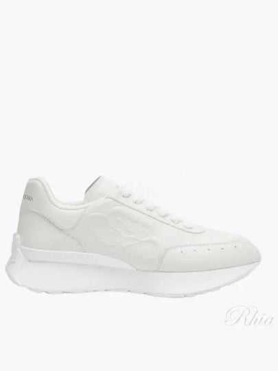 Sprint Runner Low Top Sneakers White - ALEXANDER MCQUEEN - BALAAN 2