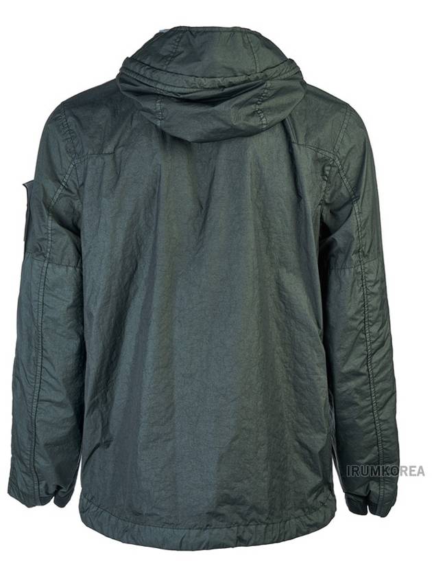 Membrana 3L TC Hooded Jacket Dark Green - STONE ISLAND - BALAAN 4