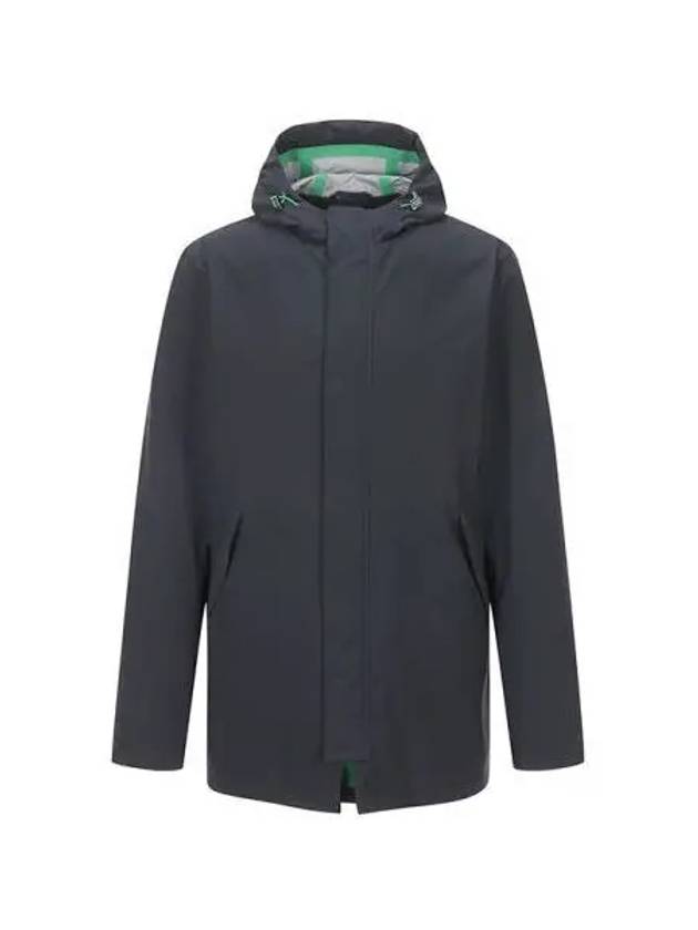 Men s Hooded Jacket Navy PA0025U 19348 - HERNO - BALAAN 1