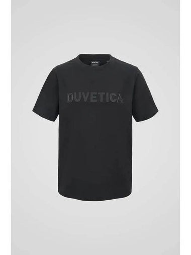 Nevsky W Black Women s Short Sleeve T Shirt - DUVETICA - BALAAN 1