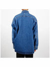 De Coeur Oversized Long Sleeve Shirt Blue - AMI - BALAAN 5