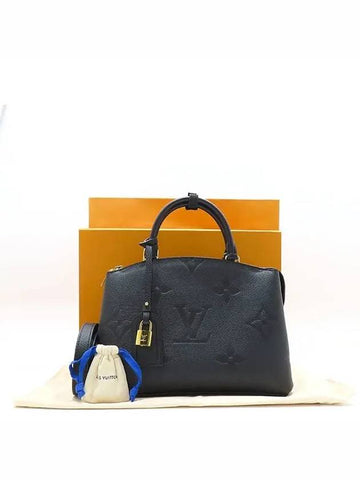 M58916 Monogram Empreinte NOIR Color Petite Palais Tote Bag Shoulder Strap 2 WAY - LOUIS VUITTON - BALAAN 1