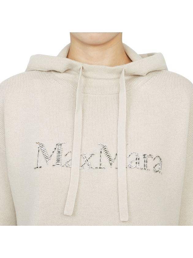 Women s Hooded Knit 29366103650 GORIZIA 001 - MAX MARA - BALAAN 7