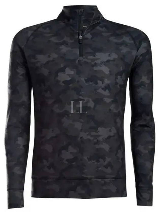 Men's Lux Staple Mid Long Sleeve T-Shirt Black - G/FORE - BALAAN 2