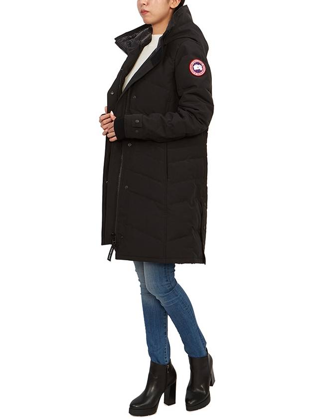 Lorette Hooded Padding Parka Black - CANADA GOOSE - BALAAN 8