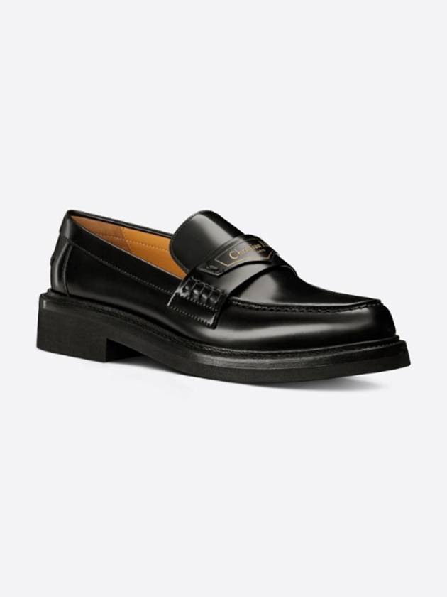 Boy Brushed Calfskin Loafer Black - DIOR - BALAAN 3