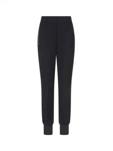 Women s Easy Hidden Closing Jogger Pants Black 271217 - EMPORIO ARMANI - BALAAN 1