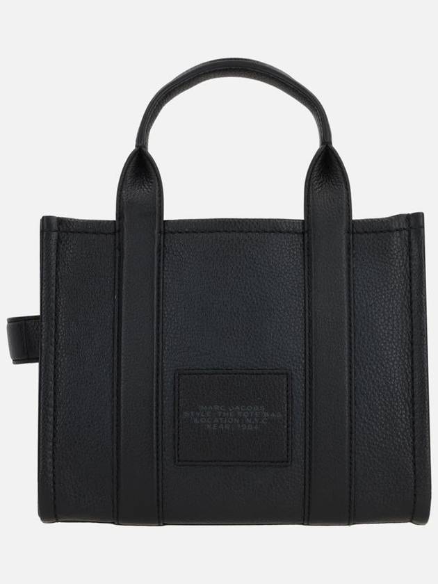 Small Leather Tote Bag Black - MARC JACOBS - BALAAN 4