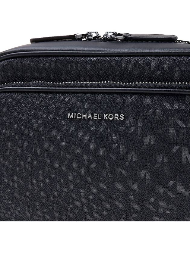 Hudson Logo Cross Bag Black - MICHAEL KORS - BALAAN 7