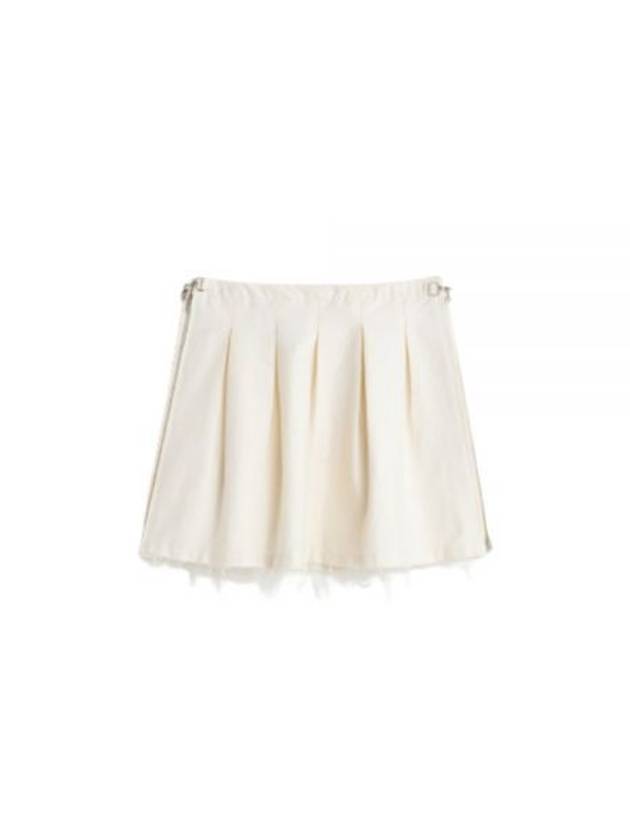 Object Pleats Skirt White - OUR LEGACY - BALAAN 2