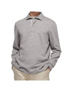 long sleeve PK shirt gray - TOM FORD - BALAAN 1