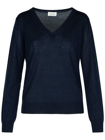 P.A.R.O.S.H. Blue Wool Blend Sweater - P.A.R.O.S.H. - BALAAN 1