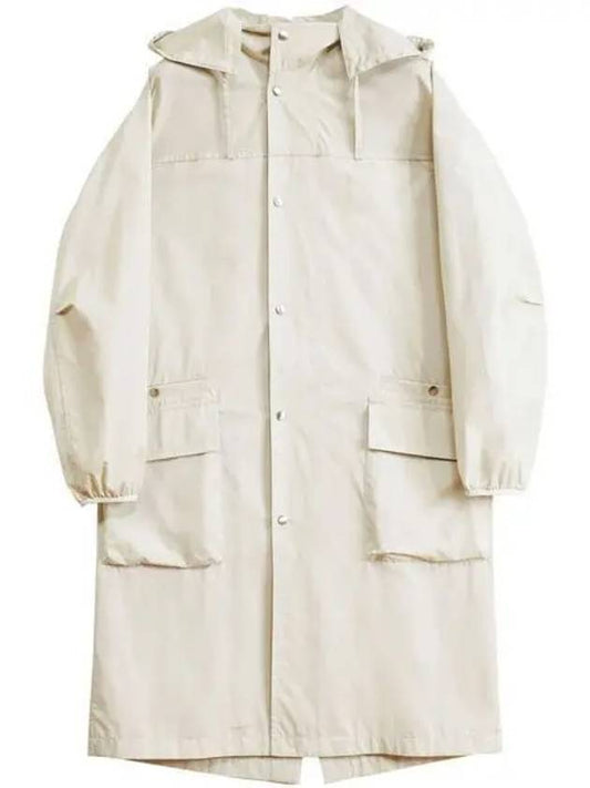 Water Repellent Hooded Parka Ivory - LEMAIRE - BALAAN 2
