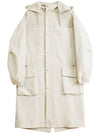 Water Repellent Hooded Parka Ivory - LEMAIRE - BALAAN 2