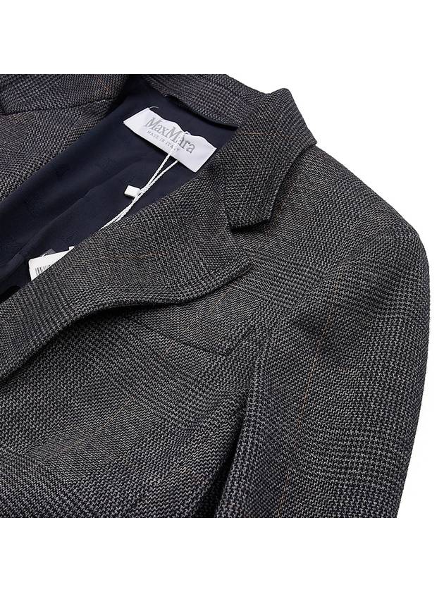 Sfinge Virgin Wool Jacket Grey - MAX MARA - BALAAN 8