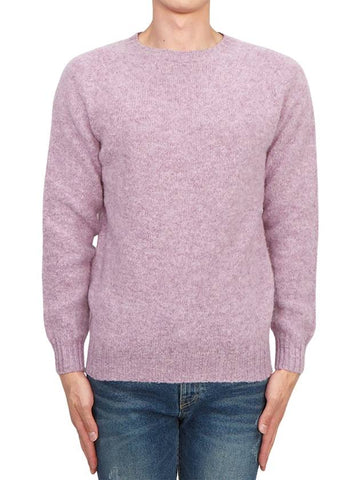 Shaggy Dog Men's Knit M3834 7 HEATHER ROSE - HARLEY OF SCOTLAND - BALAAN 1