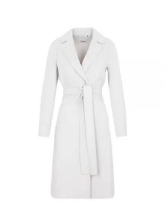 Women's Pauline White Single Coat White - MAX MARA - BALAAN 2