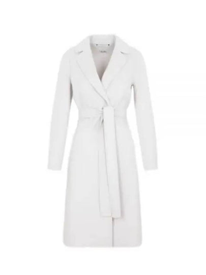 Women's Pauline White Single Coat White - MAX MARA - BALAAN 2