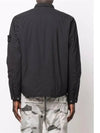 Men's Shadow Project TC Padded Overshirt Jacket Black - STONE ISLAND - BALAAN.