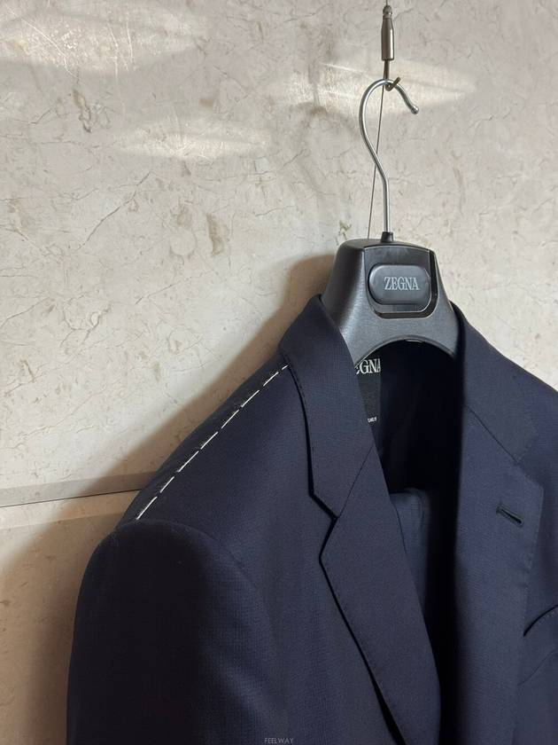 Zegna Sartorial Line Navy Suit 46 C - ERMENEGILDO ZEGNA - BALAAN 6