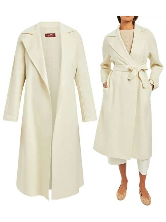 CLES 2360110137 003 Cless virgin wool coat - MAX MARA - BALAAN 1