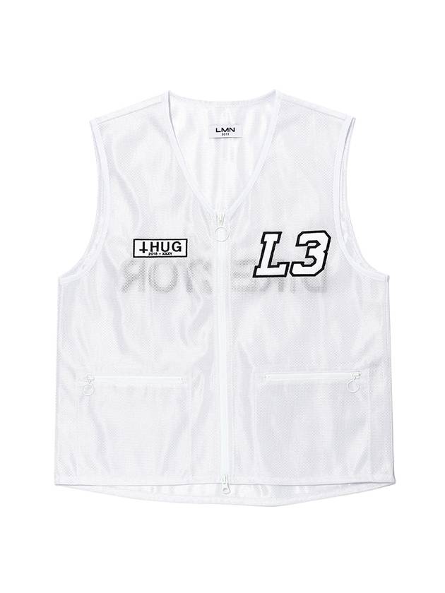 L3 Mesh Vest White - LMN3011 - BALAAN 2