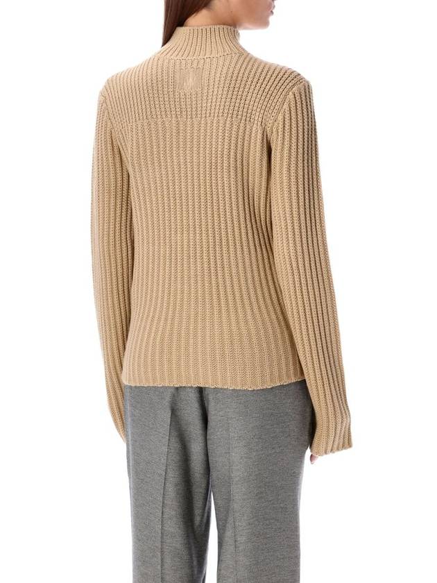 flap turtleneck beige - JW ANDERSON - BALAAN 3