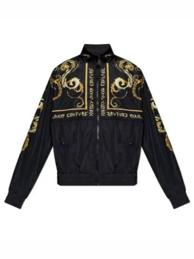 Chromo Couture Windbreaker Jacket 77GAS411 CQD49 G89 - VERSACE - BALAAN 1