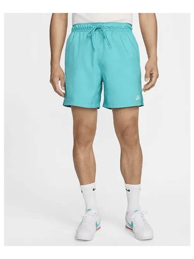 Club Men s Woven Flow Shorts Dusty Cactus White FN3308 345 699564 - NIKE - BALAAN 1